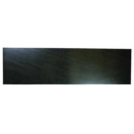 E. JAMES 1/16' Comm. Grade Neoprene Rubber Strip, 6'x36', Black, 30A, 6030-1/16Z