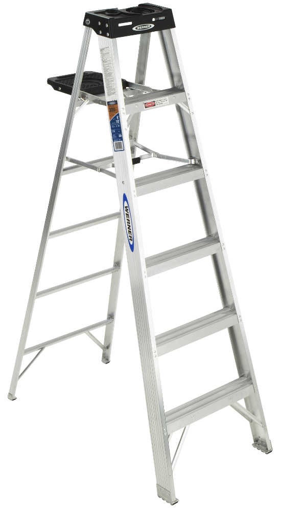 Werner 376 6 ft IA Aluminum Step Ladder