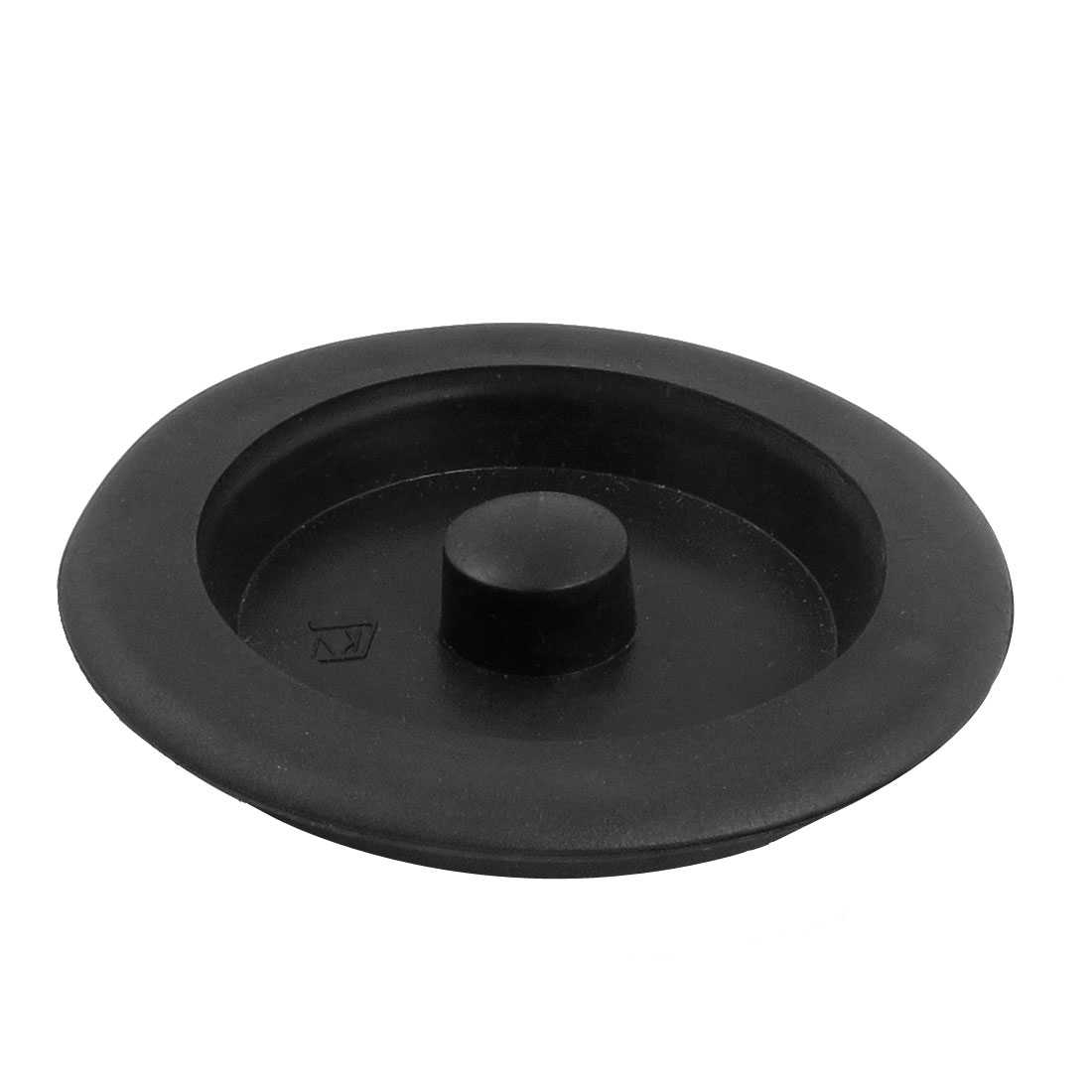 Unique Bargains Water Sink Stopper Garbage Disposer Disposal Black Rubber Cover