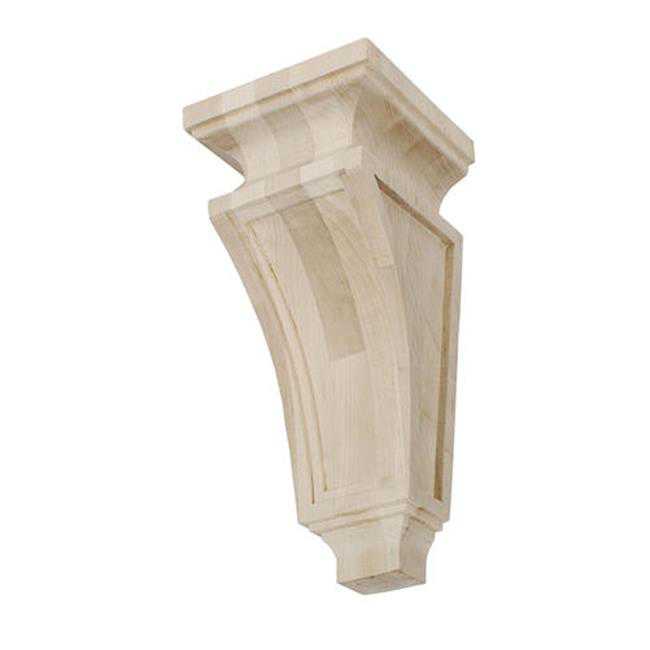 American Pro Decor 5APD10450 Extra small Mission Wood Corbel