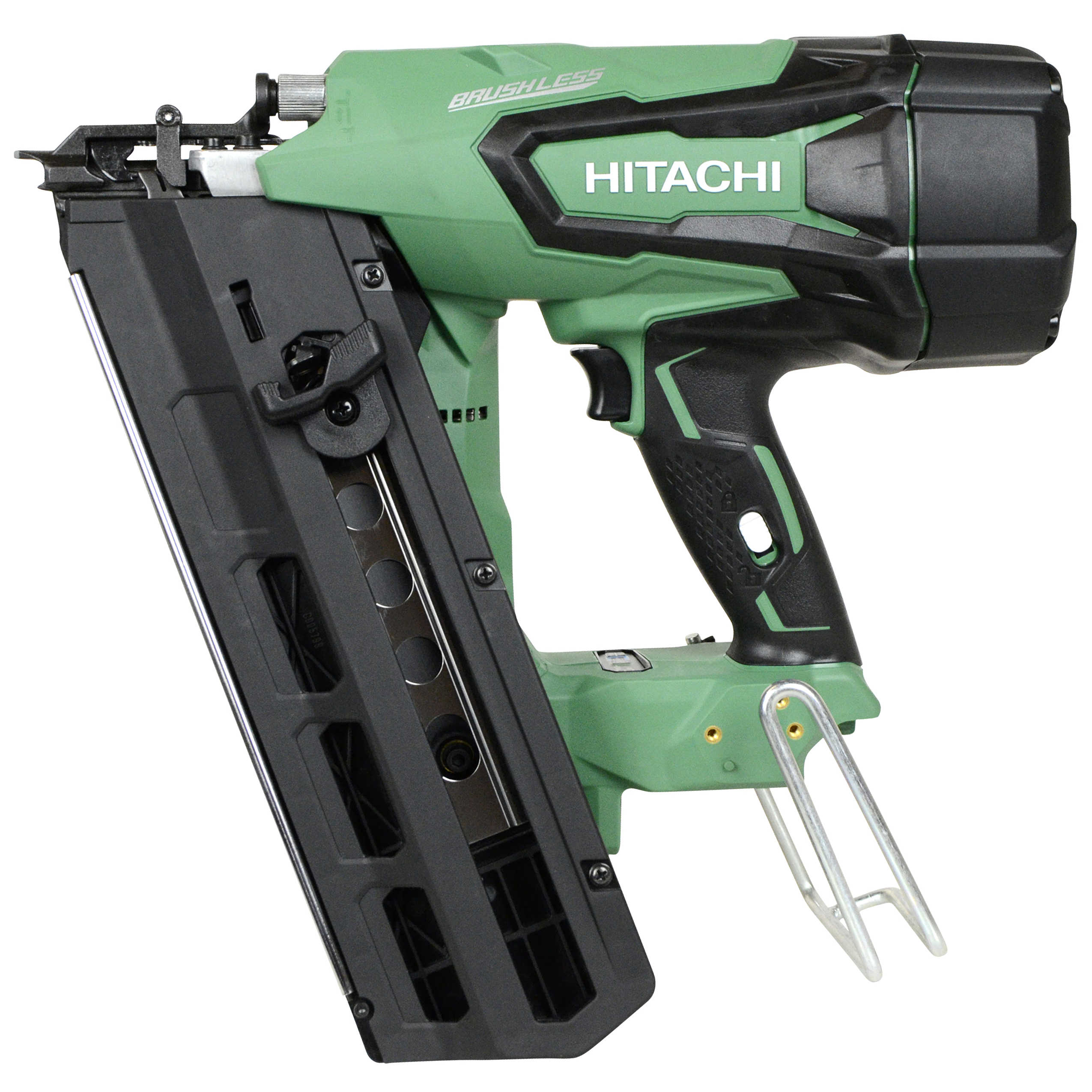 Hitachi NR1890DR 18V Brushless 2'-3.5' 21-Degree Plastic Strip Framing Nailer, Tool Only