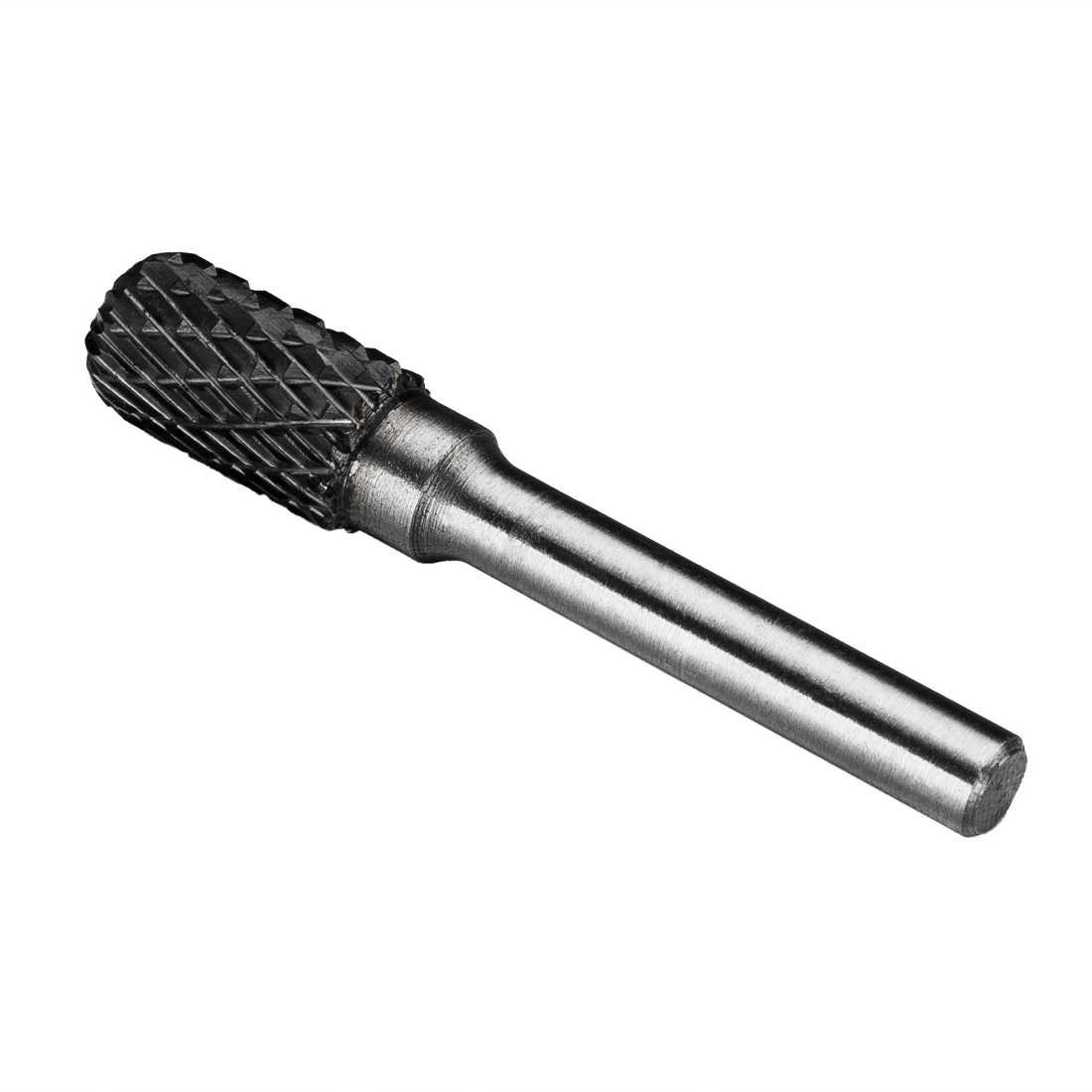 Double Cut Tungsten Carbide Rotary File 2/5' Head 6mm Shank Cylinder Ball
