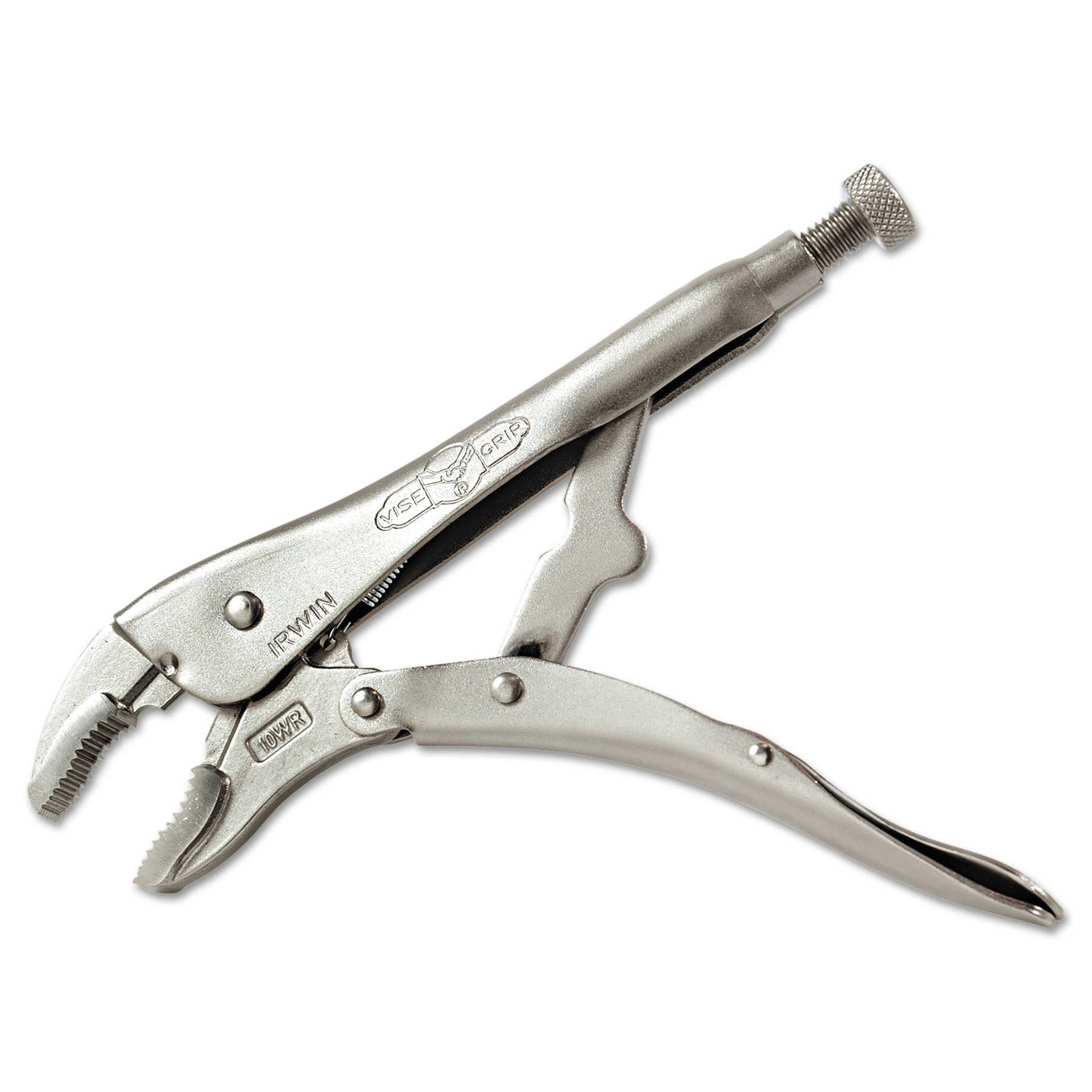 IRWIN Original Curved-Jaw/Cutter Locking Pliers, 10' Tool Length, 1 7/8' Jaw Capacity