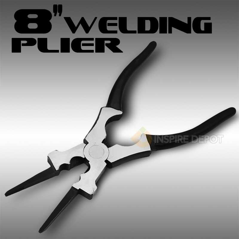 8' MIG 8-Way Functions Spatter Removal Cleaning Welding Plier Tool