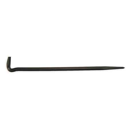 Mayhew 16', Rolling Head Pry Bar, Hardened and Tempered Steel, Black, 75101