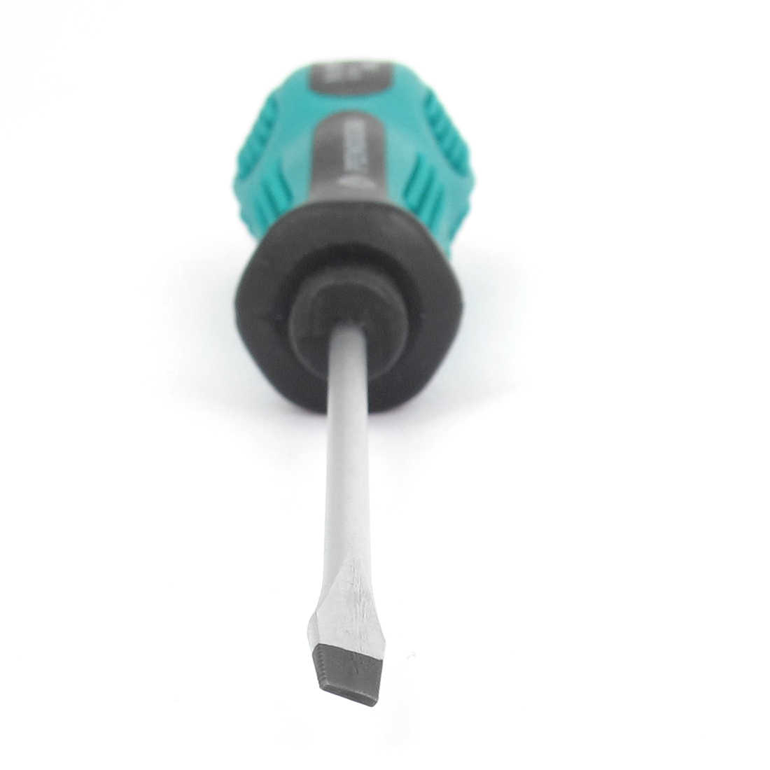 3mmx75mm Shaft 3mm Magnetic Tip Plastic Grip Slotted Flat Head Screwdriver