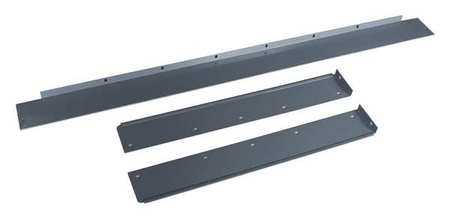 Side and Back Rail Kit, Industrial Gray , 4TW38