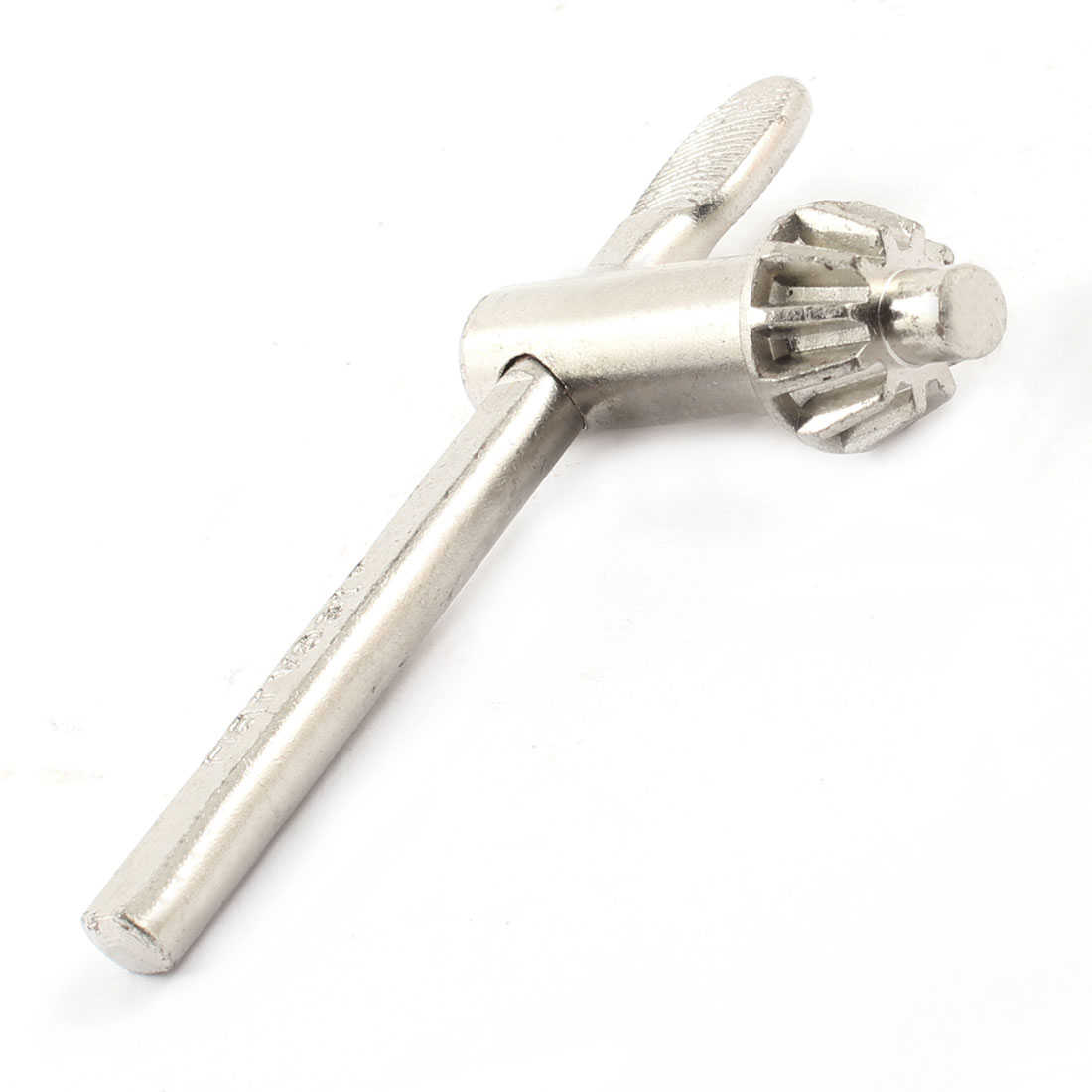 Unique Bargains Industry Equipment Geared 8mm Pilot Size Drill Chuck Key Silver Tone