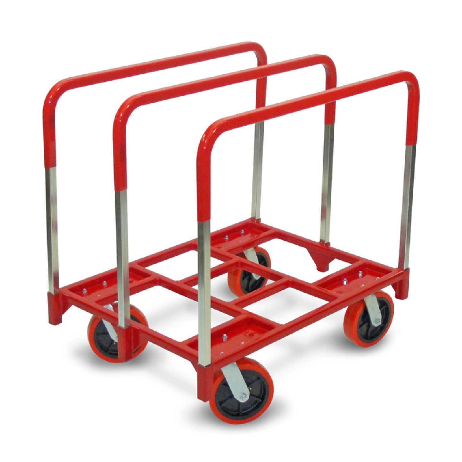 Raymond Products Panel Mover with Swivel 8 in. Quiet Poly Casters 3 Standard Uprights