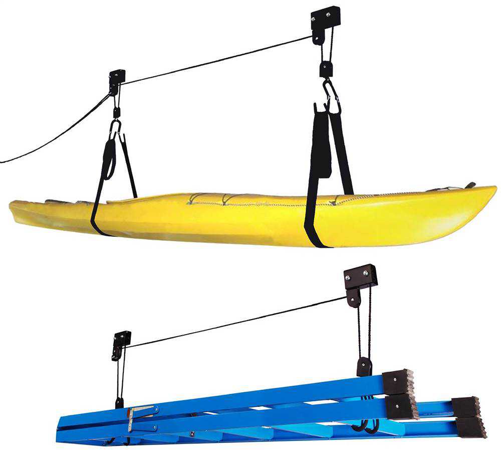RAD Cycle Products Kayak Lift Hoist Garage Ladder Canoe Hoists