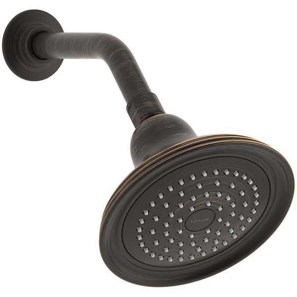 Kohler K-10391-AK Devonshire 2.5 GPM Single Function Shower Head with Katalyst Air-induction Technology - N/A