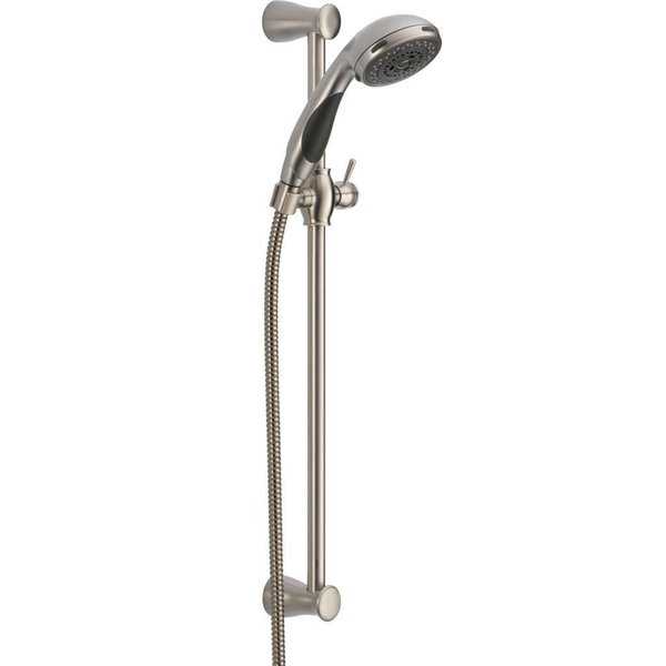 Delta Premium 3-Setting Slide Bar Hand Shower 57014-SS Stainless