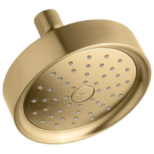 Kohler K-939-G Purist 1.75 GPM Single Function Shower Head with Katalyst Air-induction Technology