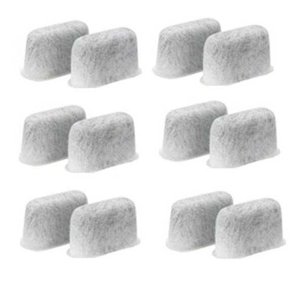 Blendin 12-Pack Replacement Charcoal Water Filters for Cuisinart Coffee Machines,DCCF-12