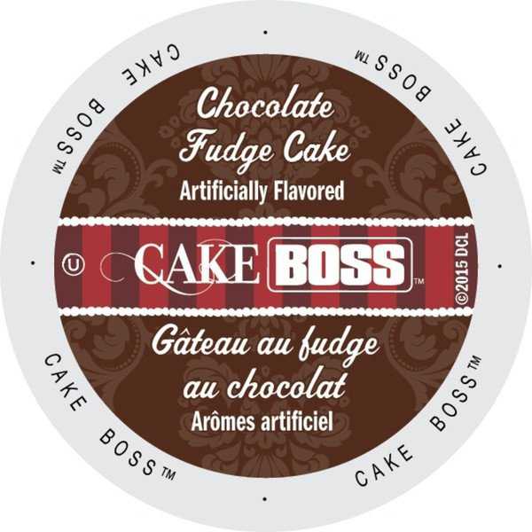 Cake Boss Coffee Chocolate Fudge Cake, Single Serve Cups for Keurig Brewers 24 Count
