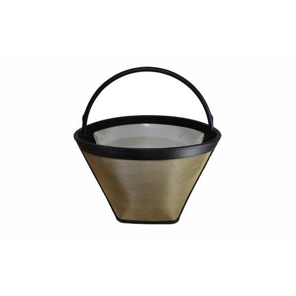 Replacement Gold Tone Coffee Filter, Fits Ninja Coffee Bar, Washable & Reusable
